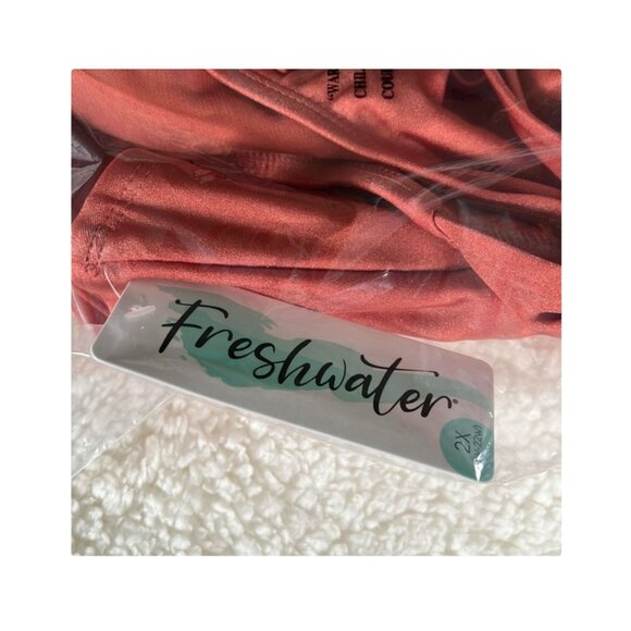 Ruched Tie-Front One-Piece Swimsuit Sz 2X NWT - Picture 8 of 12